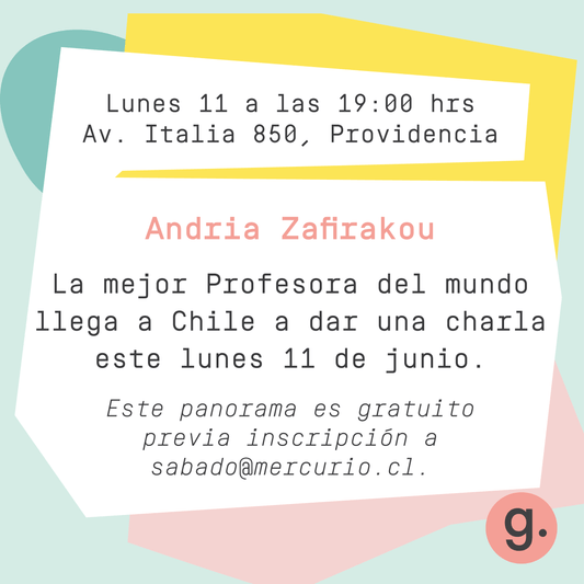 NO TE PIRDAS LA CHARLA DE LA MEJOR PROFESORA DEL MUNDO