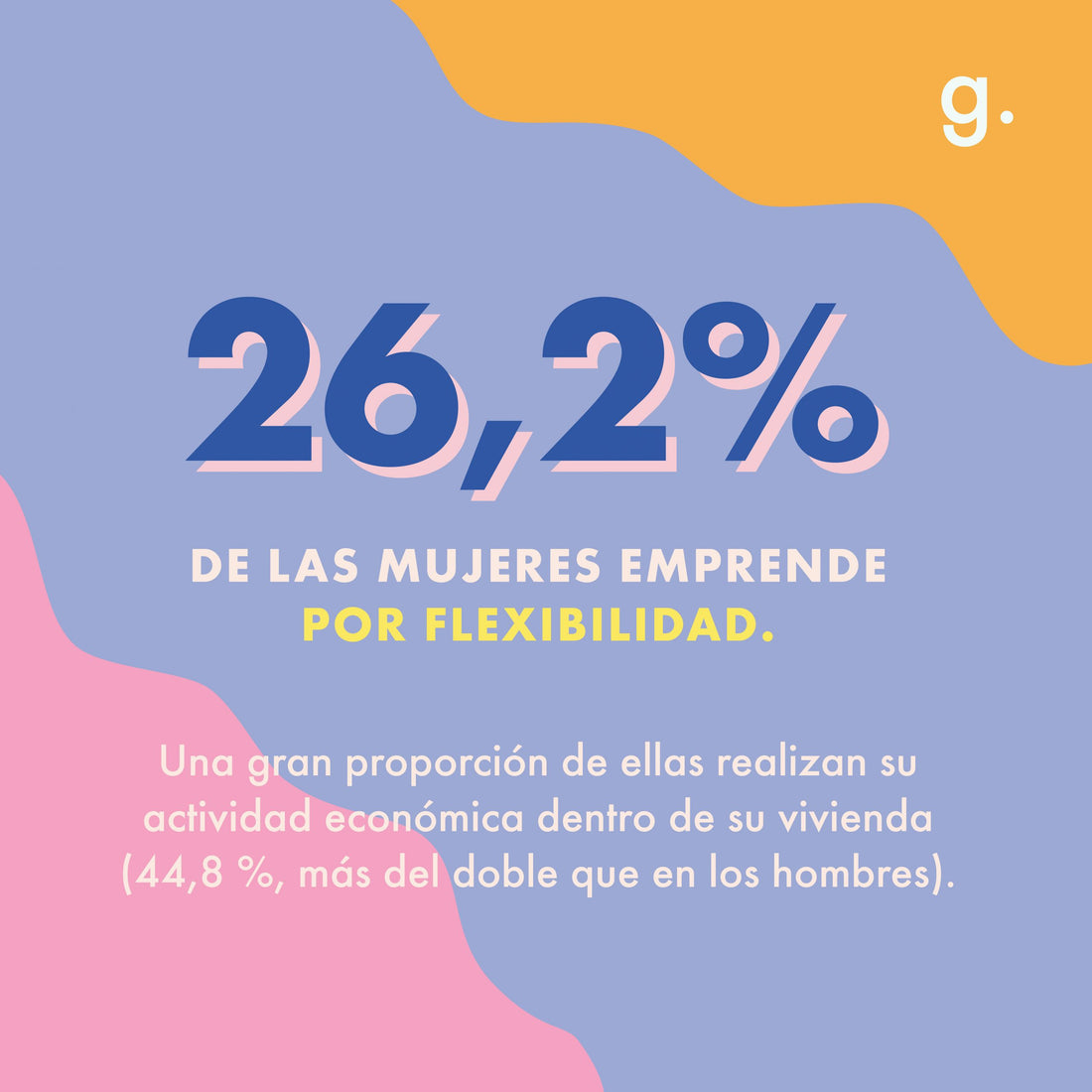 CIFRA: 26,2% DE LAS MUJERES EMPRENDE POR FLEXIBILIDAD