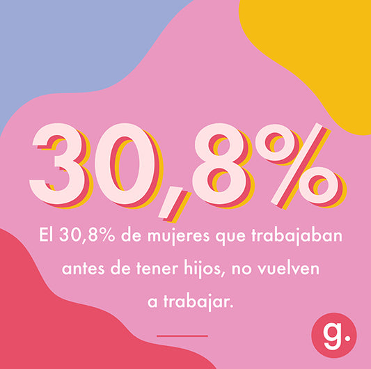CIFRA: EL 30,8% DE LAS MUJERES QUE TRABAJABA ANTES DE TENER HIJOS, NO VUELVE A REINSERTARSE LABORALMENTE.