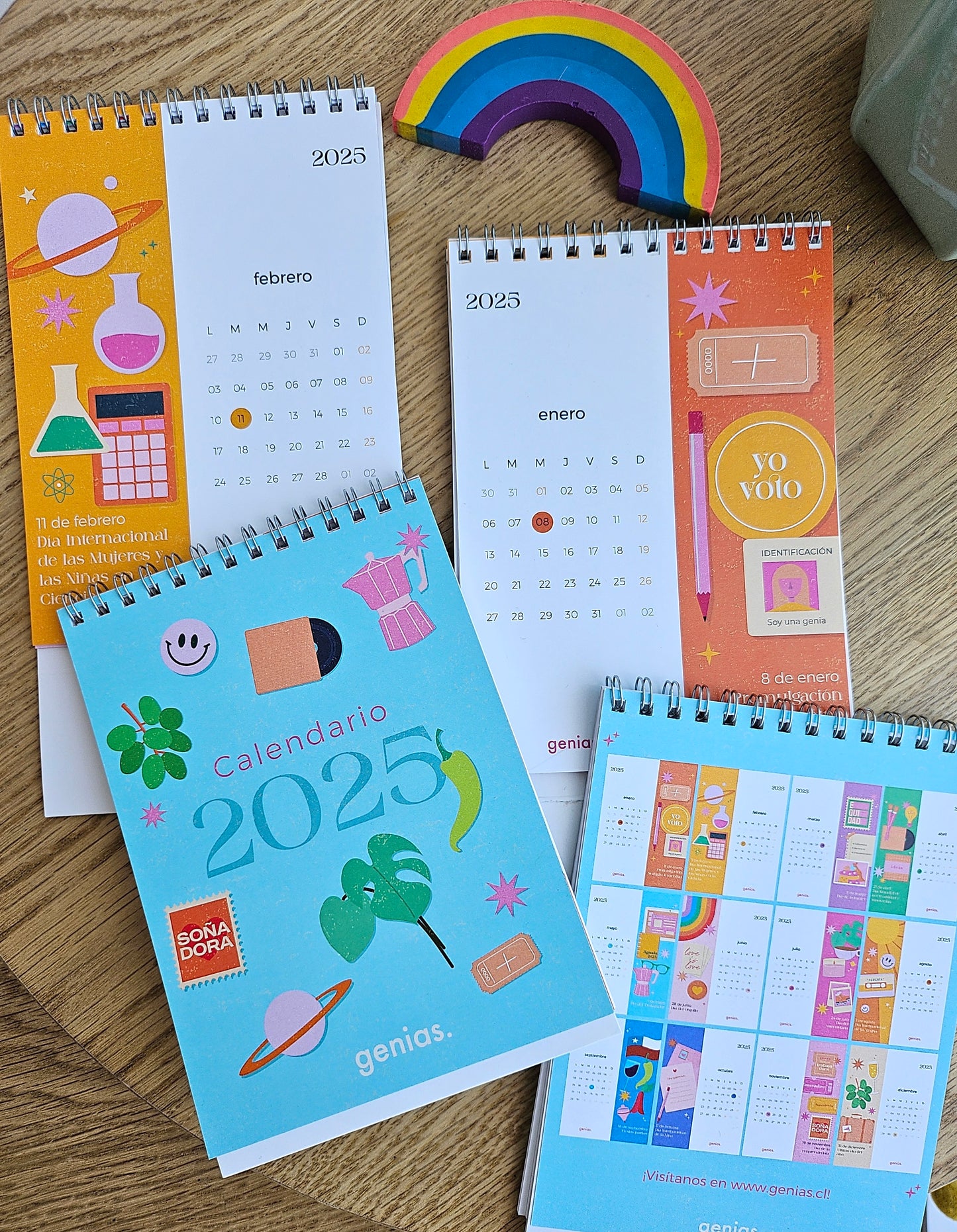 Calendario Genias 2025