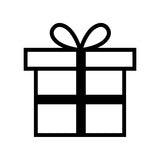 Envolver todo junto en un solo regalo (papel de regalo Genias, sticker "De / Para", y mensaje en postal Genias)