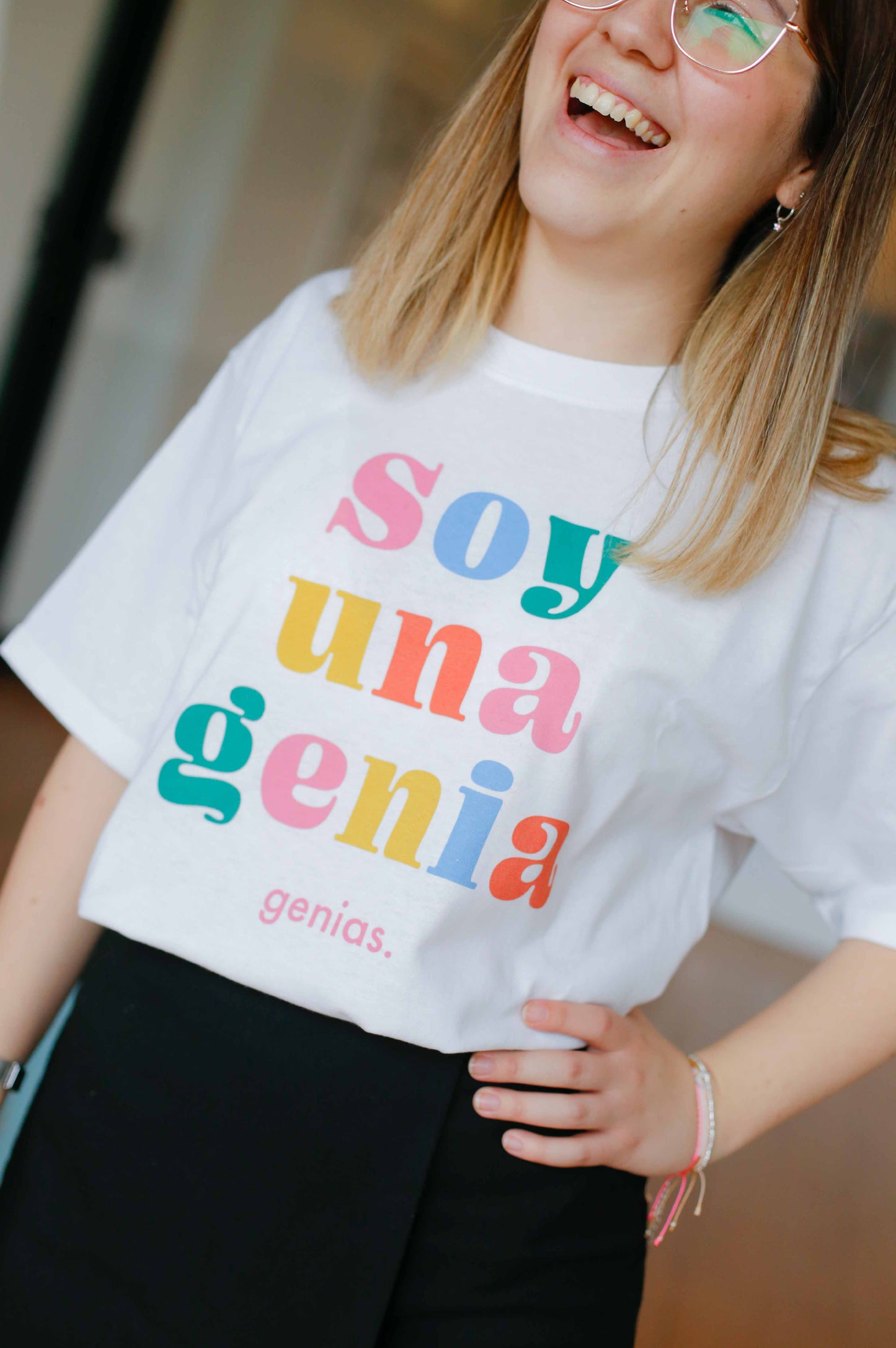 Polera "Soy Una Genia"