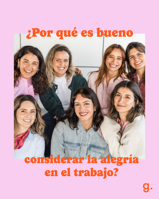 ¿Por qué es bueno considerar la alegría en el trabajo?