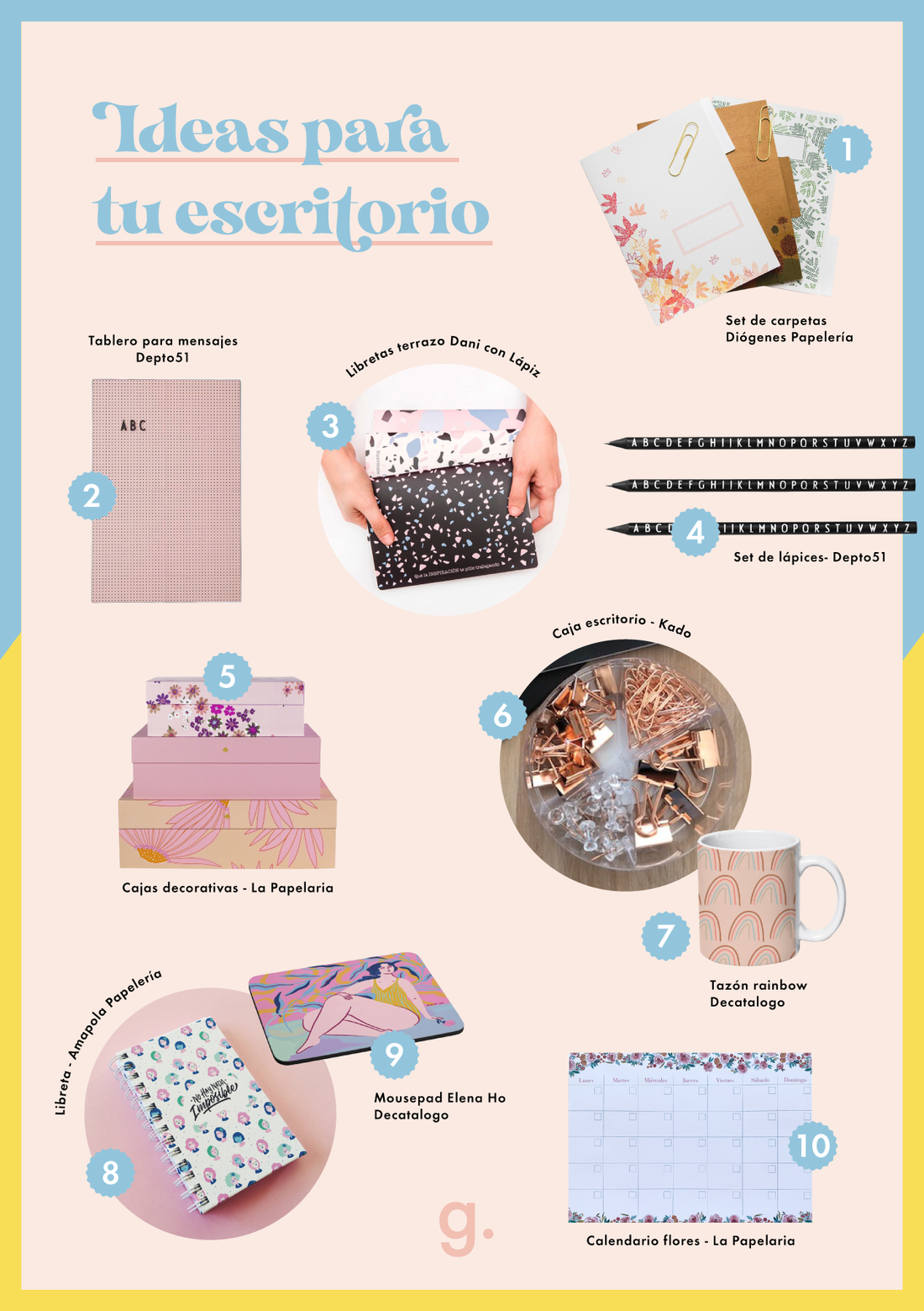7 TIENDAS ONLINE DONDE COMPRAR COSAS LINDAS PARA TU ESCRITORIO