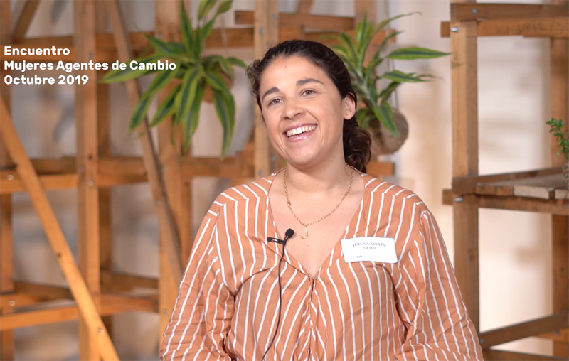 MUJERES AGENTES DE CAMBIO: EL MENSAJE DE JIME ZAPATA