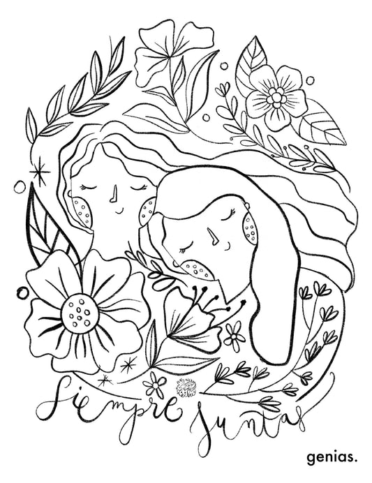 ILUSTRACIÓN DESCARGABLE, CON MACA LÓPEZ