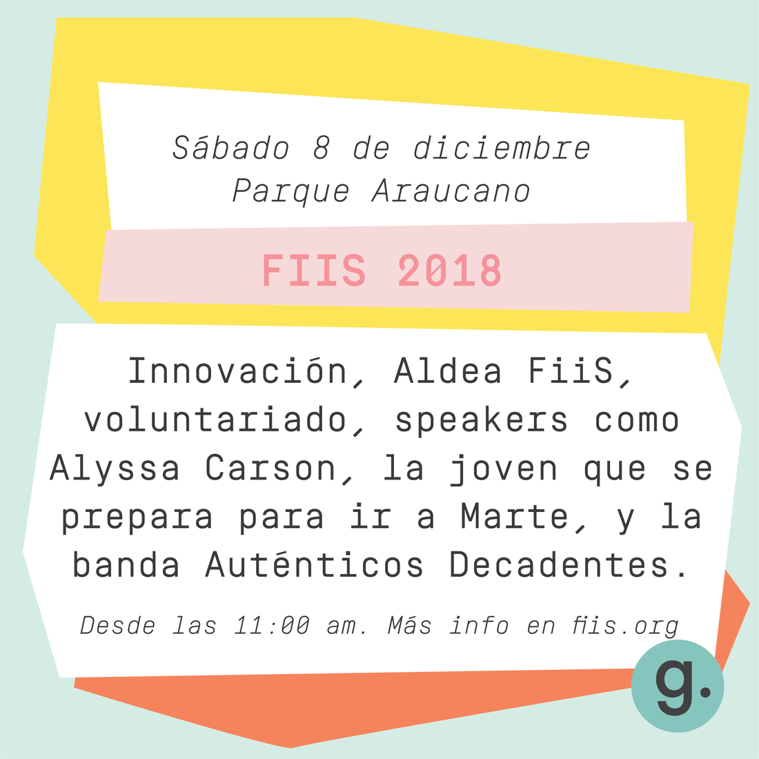 ¡¡¡LLEGÓ FIIS 2018 A SANTIAGO!!! NO TE LO PUEDES PERDER&#8230;
