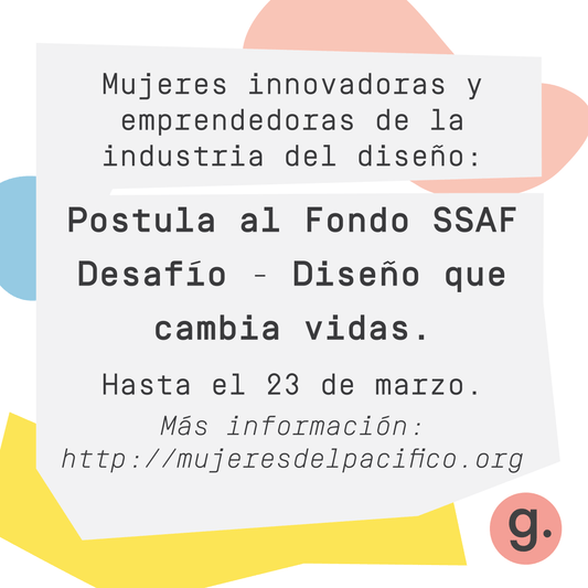 Postula al Fondo SSAF Desafío &#8211; Diseño que cambia vidas