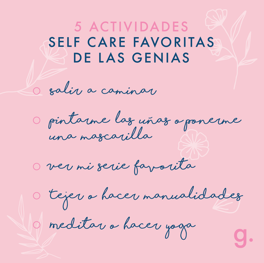 LOS 5: ACTIVIDADES SELF CARE PARA HACER DESPUÉS DEL TRABAJO