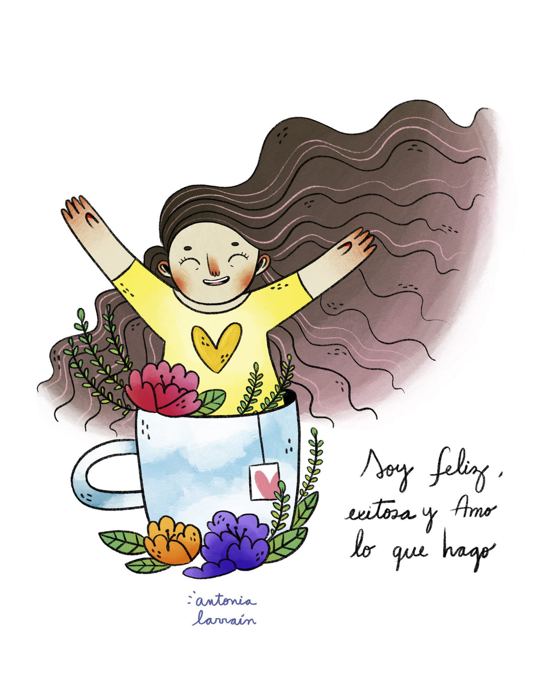 ILUSTRACIÓN DESCARGABLE, POR ANTONIA LARRAÍN