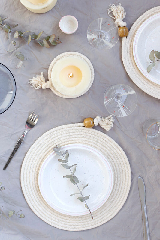 DIY: INDIVIDUALES DE CORDÓN