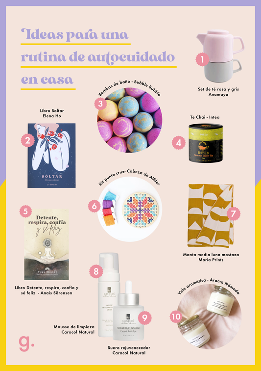 PRODUCTOS PERFECTOS PARA RELAJARSE EN CASA