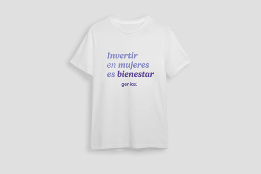 Polera "Invertir en Mujeres"