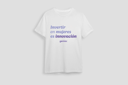 Polera "Invertir en Mujeres"
