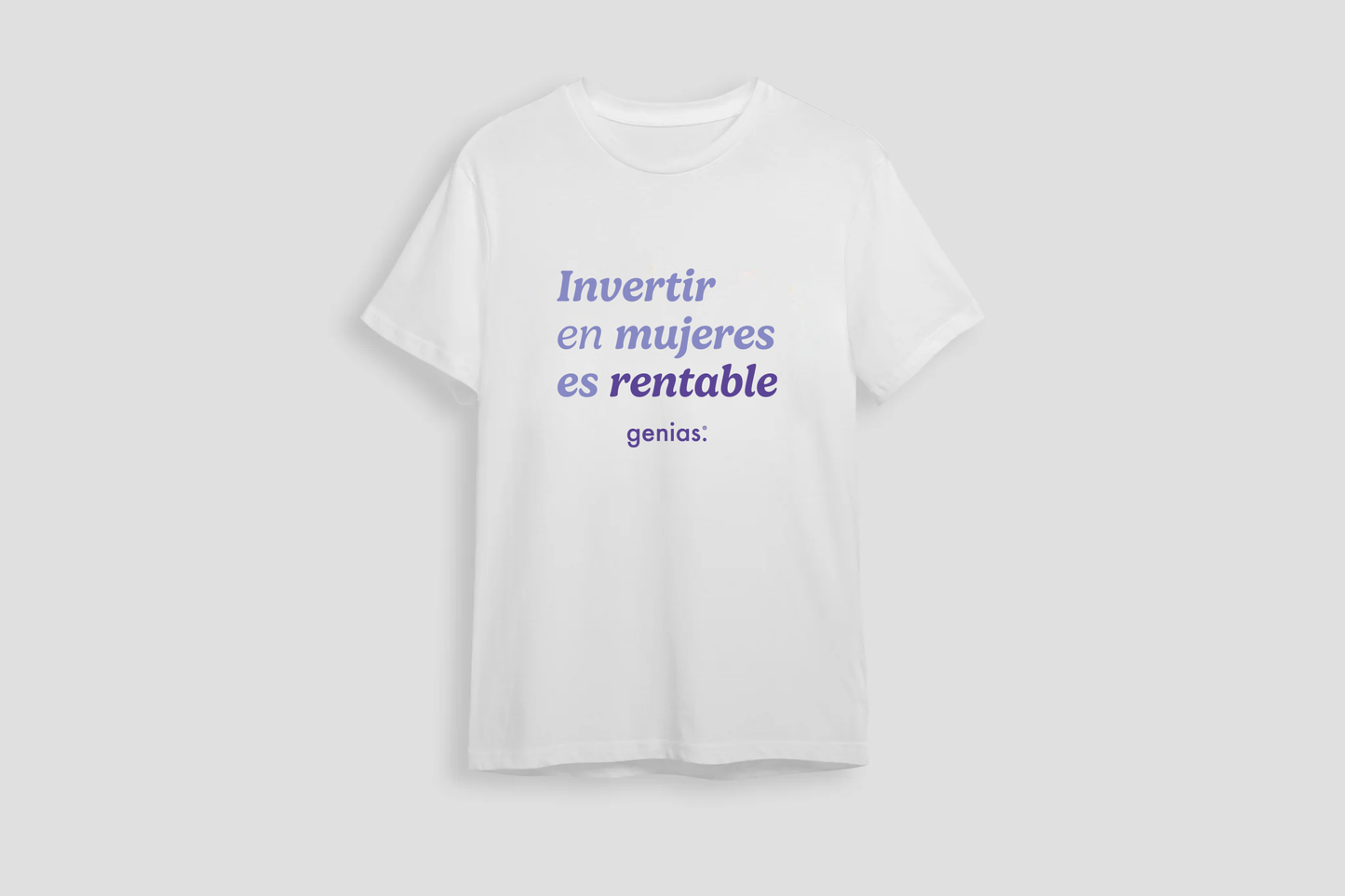 Polera "Invertir en Mujeres"