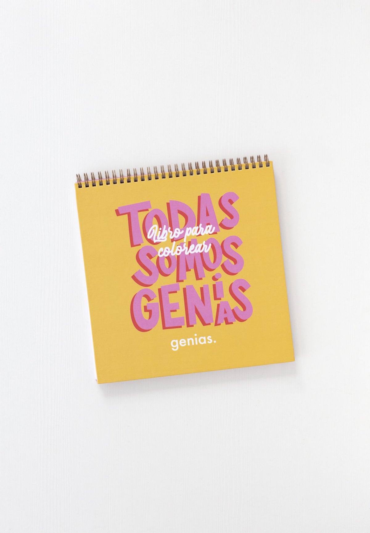 Libro para colorear "Todas Somos Genias"