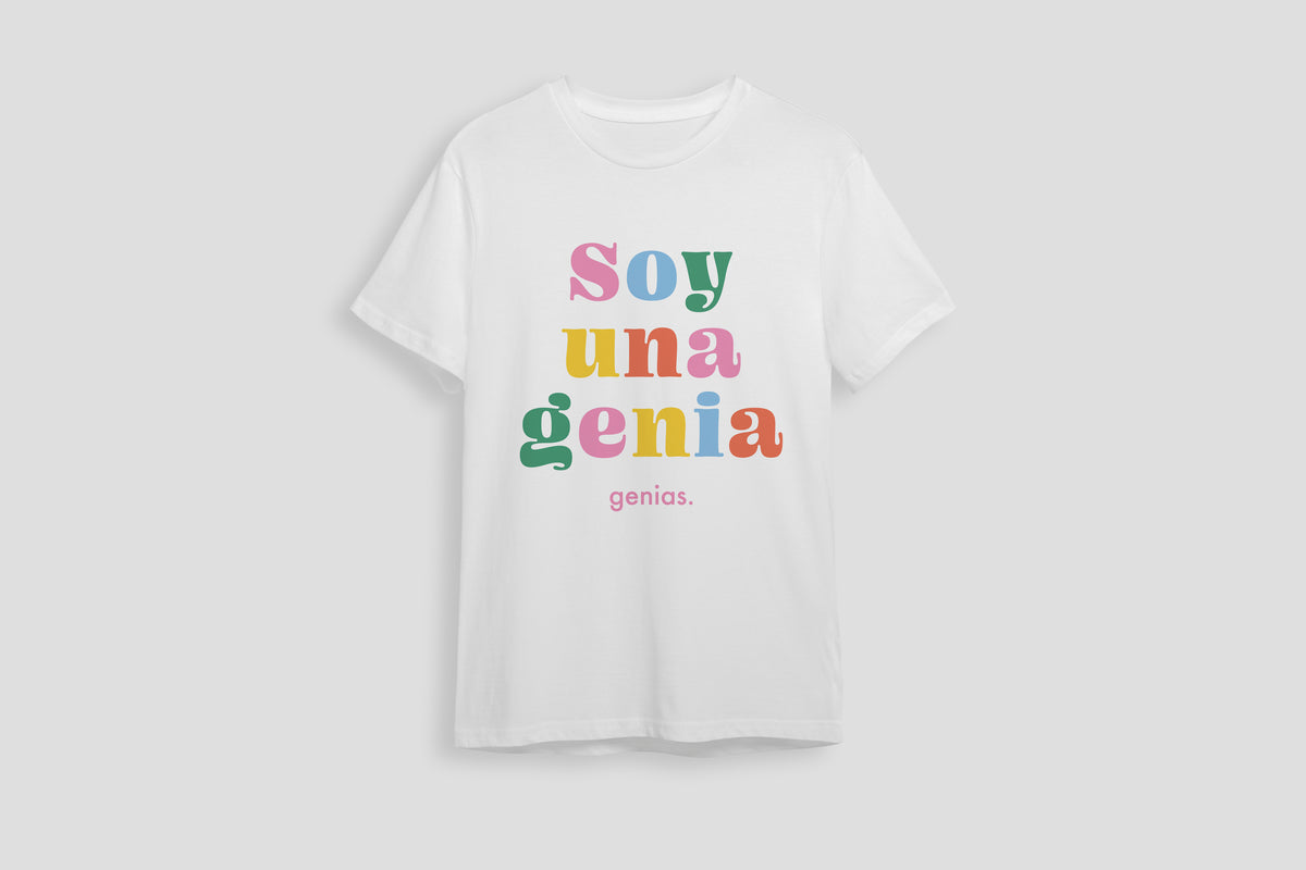 Polera "Soy Una Genia"